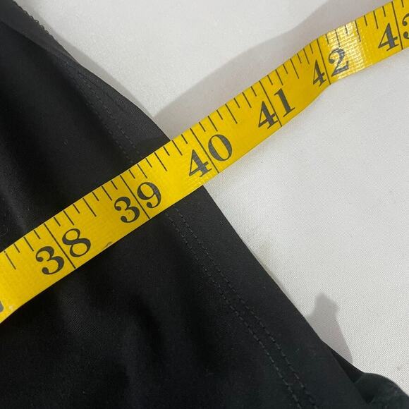 Susan Graver Black Dress Size 2X Stretch Liquid Knit Short Sleeve Minimalist - Picture 7 of 7